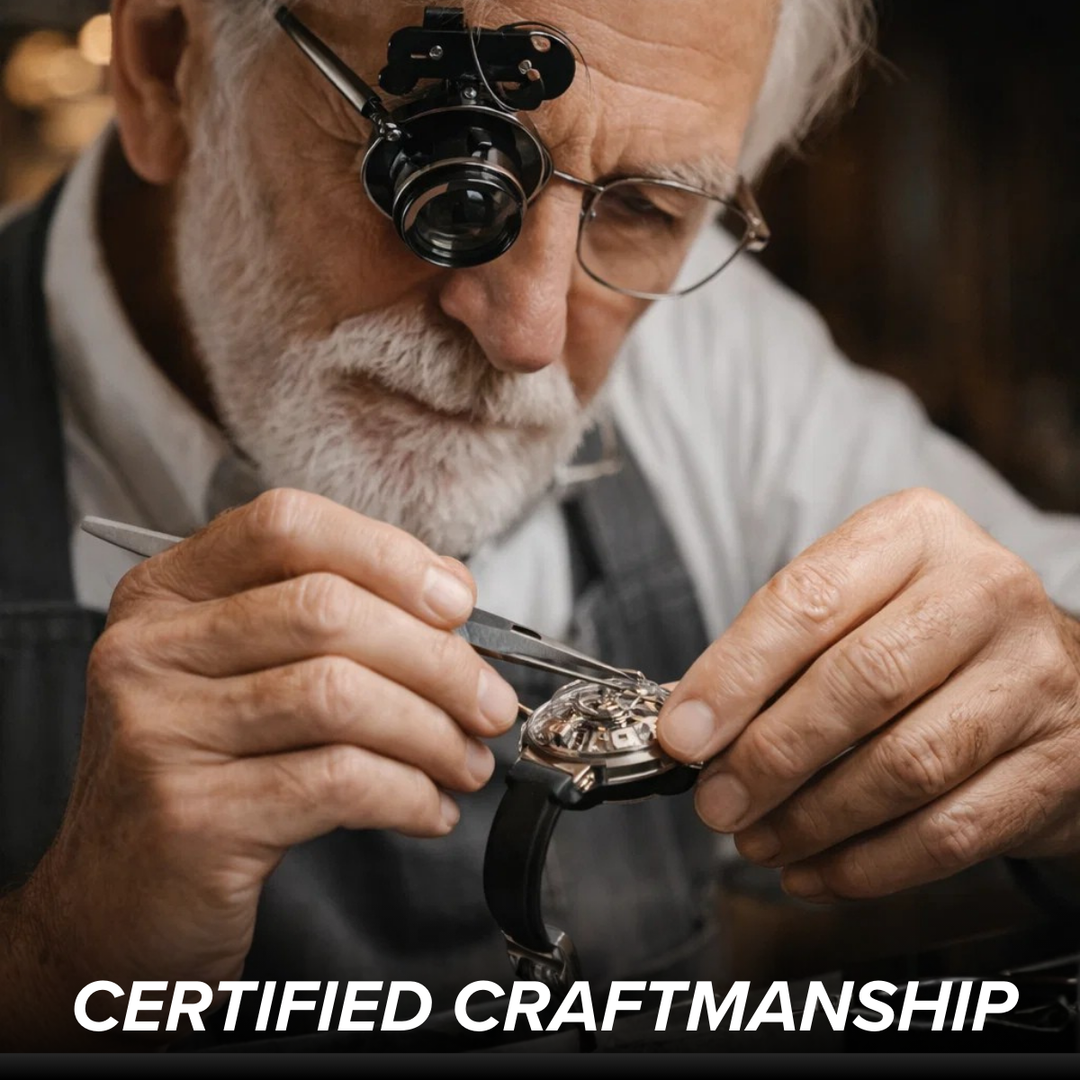 Jonard | Octagonal Mechanical Pocket Watch | 70mm