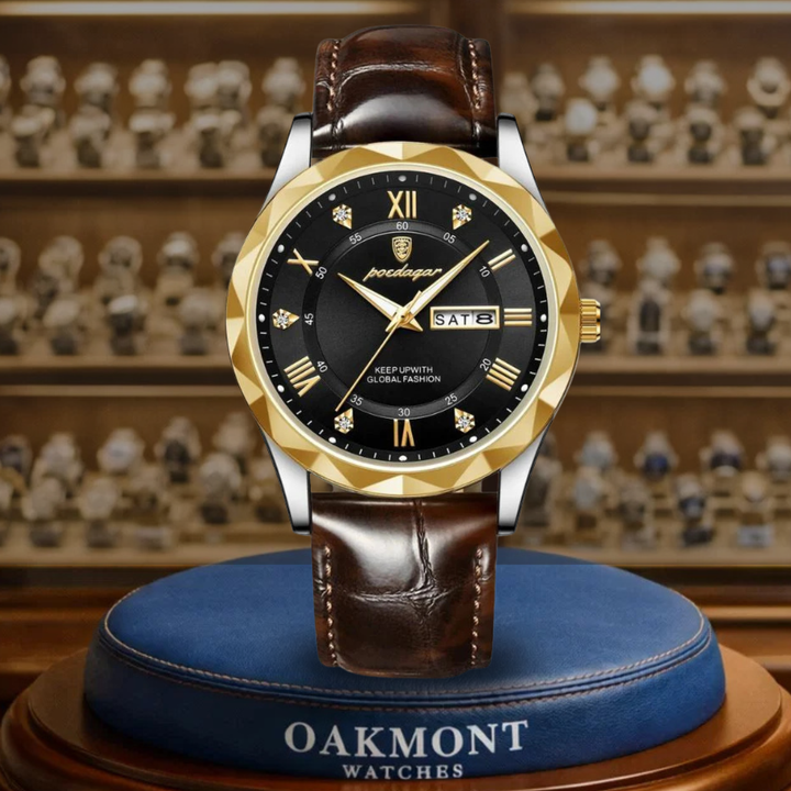 Austin | Luxury Leather Band Quartz Watch | 41mm