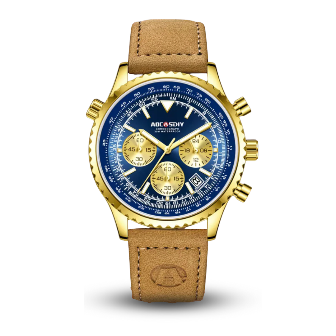 Charles | Luxury Chronograph Watch | 43mm