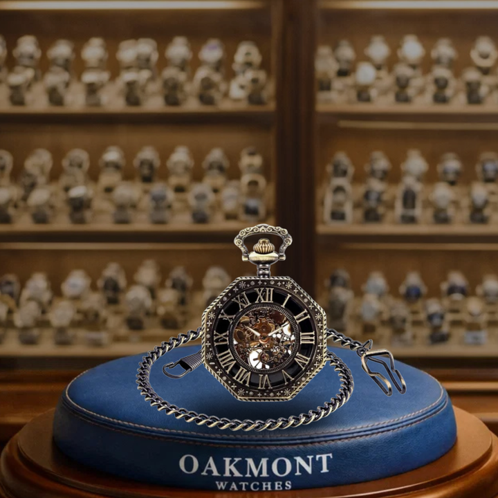 Harry | Octagonal Mechanical Pocket Watch | 70mm