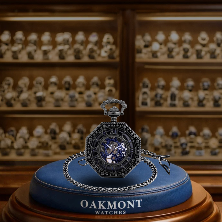 Jonard | Octagonal Mechanical Pocket Watch | 70mm