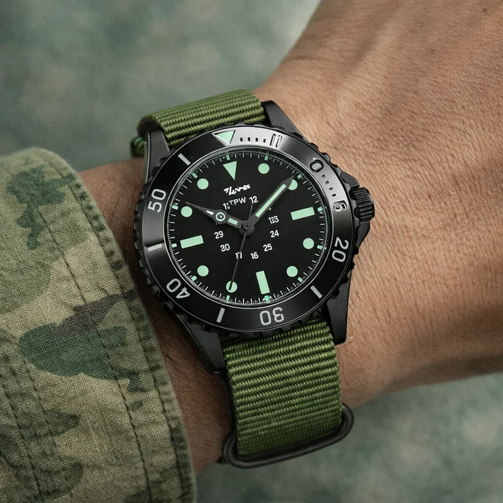 Edward | Tactical Diver Style Field Watch | 40mm